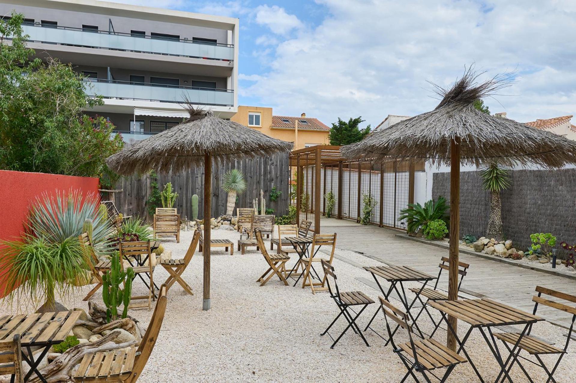 Hotel Les Mimosas Argelès-sur-Mer Dış mekan fotoğraf
