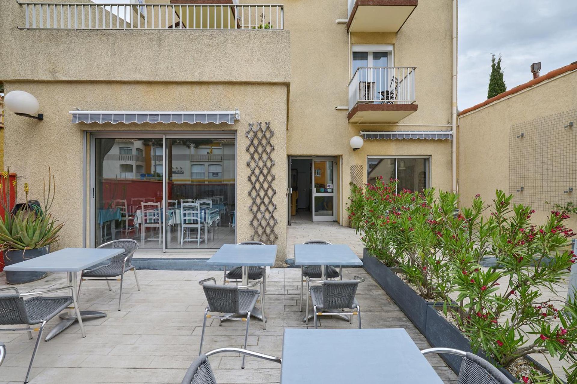 Hotel Les Mimosas Argelès-sur-Mer Dış mekan fotoğraf