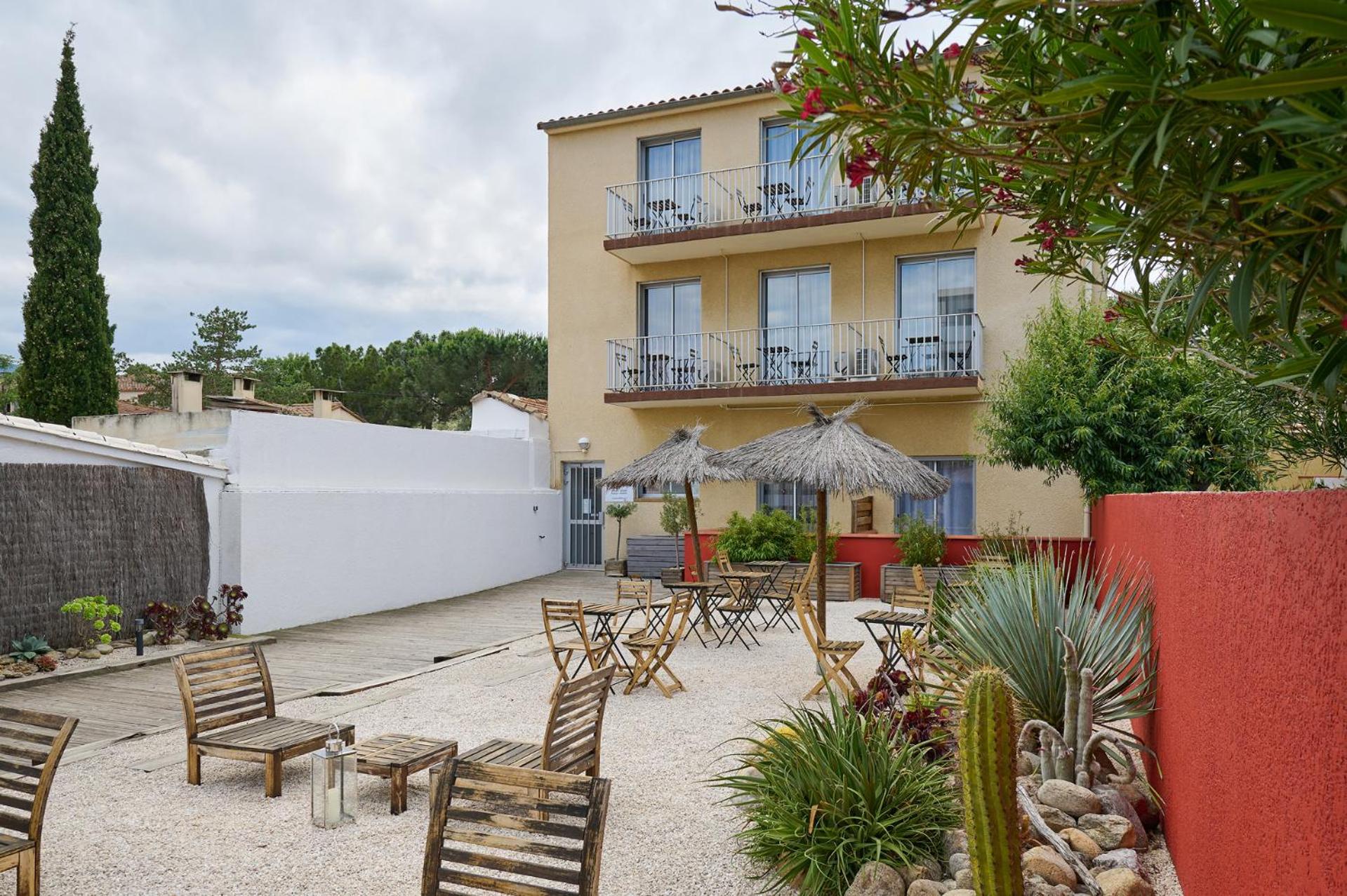 Hotel Les Mimosas Argelès-sur-Mer Dış mekan fotoğraf