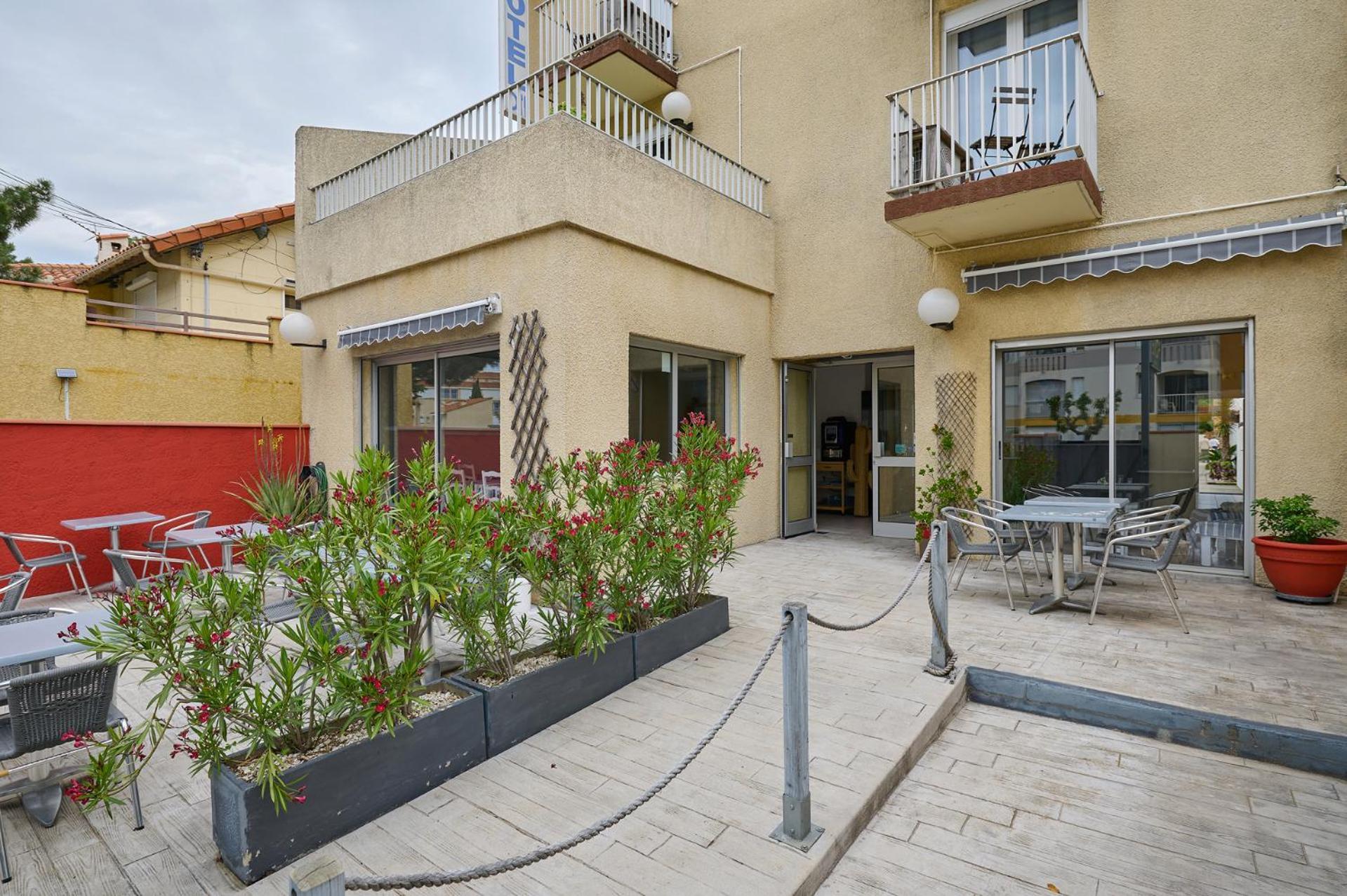 Hotel Les Mimosas Argelès-sur-Mer Dış mekan fotoğraf